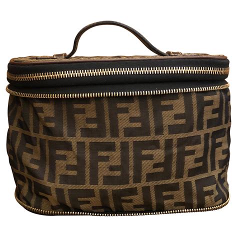 vintage fendi zucca cosmetic bag|old Fendi bags for sale.